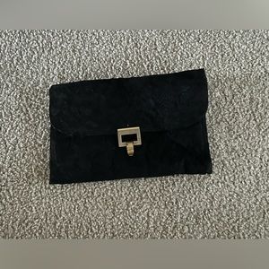 Jason Wu Black Lace Clutch